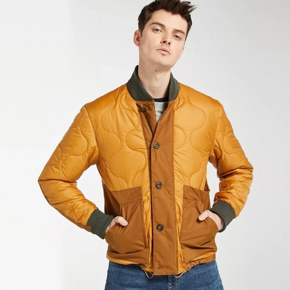 Timberland Men's Ecoriginal Quilted Bomber Jacket Size XXL